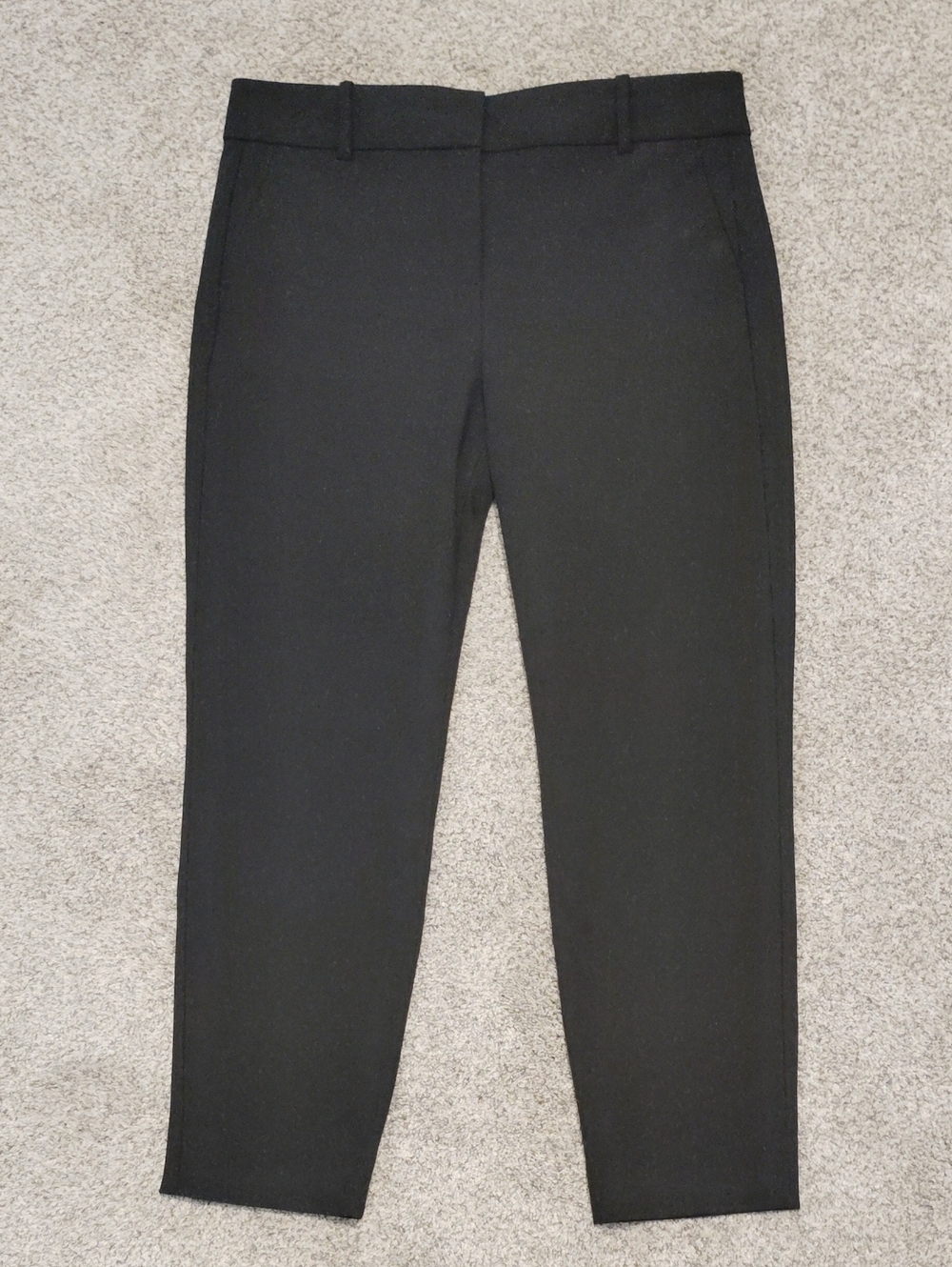 J. Crew Cameron Black Women's Tailored Ankle Trousers